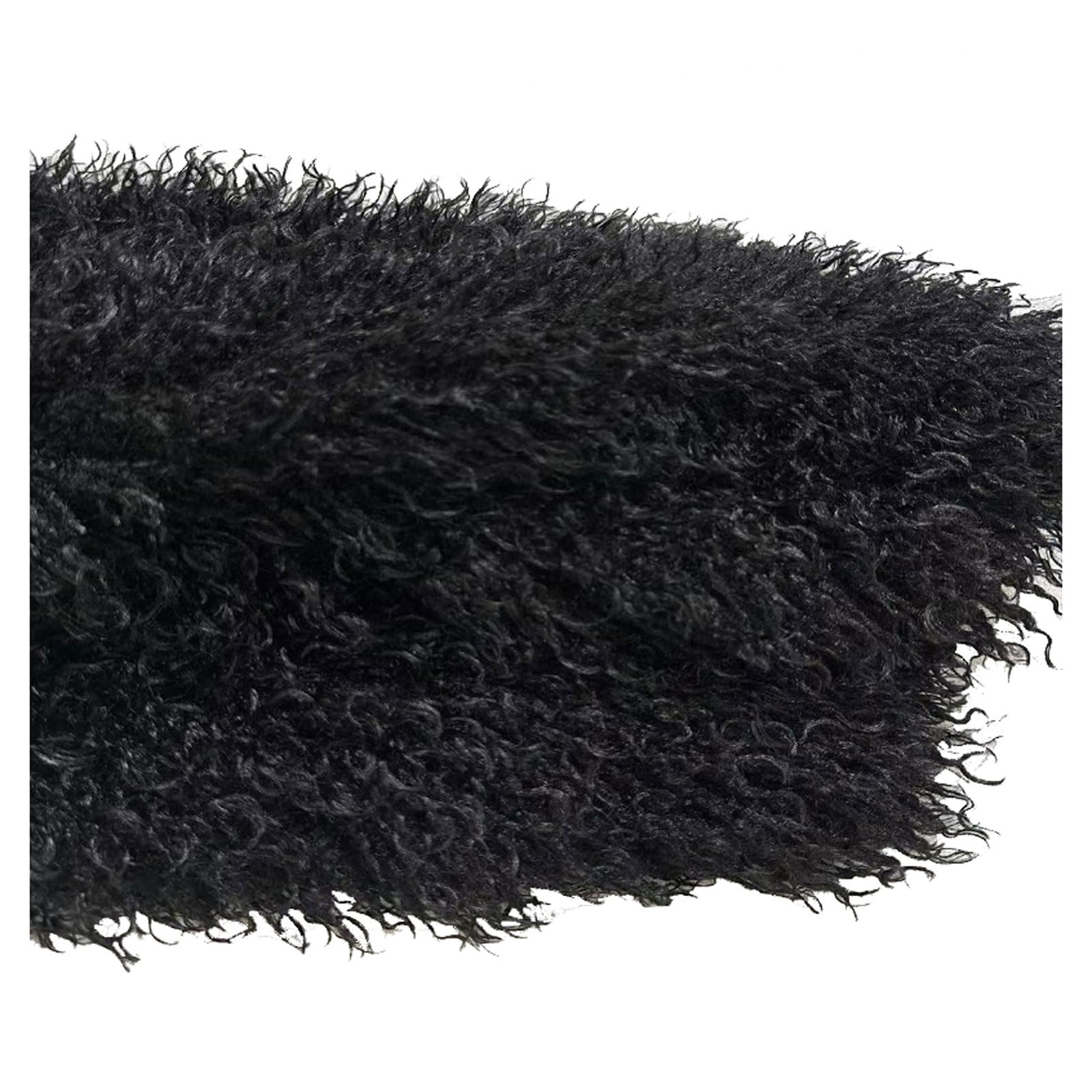 Amazon.com: AITAF Furry Faux Sheep Wool Fleece 5cm Long Pile Faux